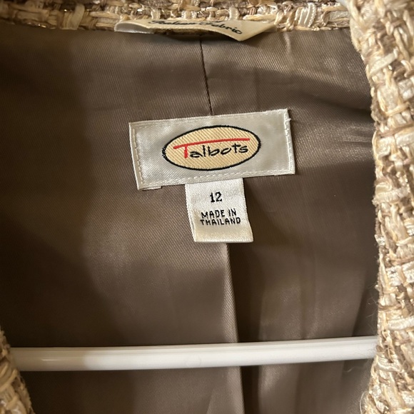 Talbots Cream Jacket - Picture 2 of 5